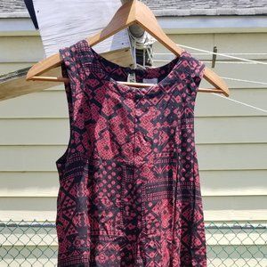 Patterned Asymmetrical Dress (BOGO!!)
